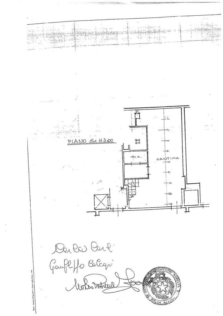 Three-room apartment via degli Urali, Roma (neighborhood EUR) - floor plans 1