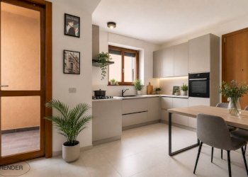 Cucina - Apartment via Olgia, 8/2, hamlet Milano Due, Segrate - photo 6