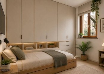 Camera da letto - Appartamento via Olgia, 8/2, frazione Milano Due, Segrate - foto 12