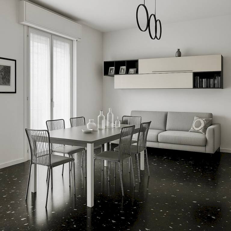 Salone - Four-room apartment via Francesco Baracca, Bologna (neighborhood Saffi) - photo 1