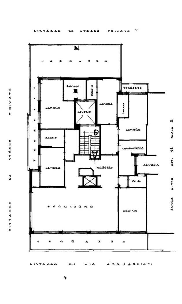 Attic via Privata Fratelli Asquasciati, 56, Sanremo - floor plans 1