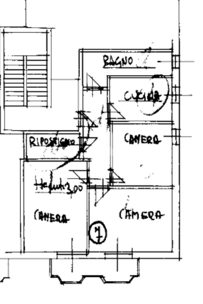 Appartamento Via Cristoforo Colombo, Santhià - planimetria 1