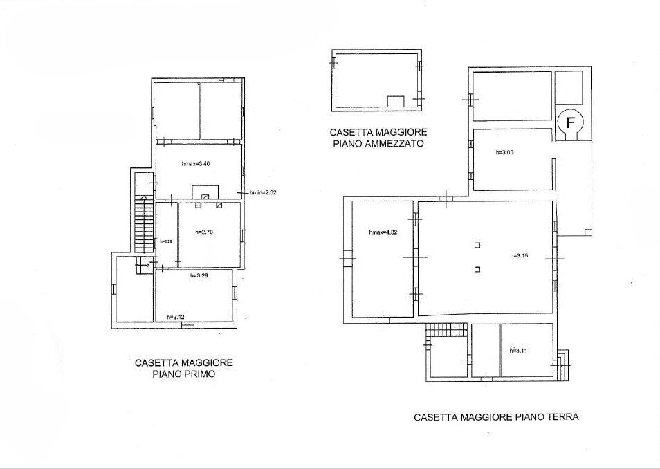 PLAN - Casale Via Tuderte Amerina 21, Acquasparta - planimetria 1