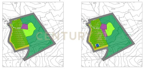 terreno - Building land podere bizzarri, Scarlino - floor plans 1
