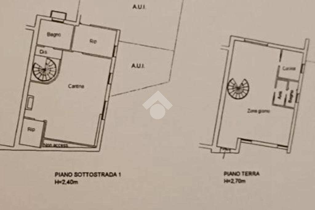 Portion of a house Via capricorno, Cesenatico - floor plans 1