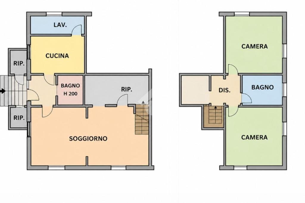 Appartamento Via G. Francesco Barbieri, Bologna (zona Bolognina) - planimetria 1