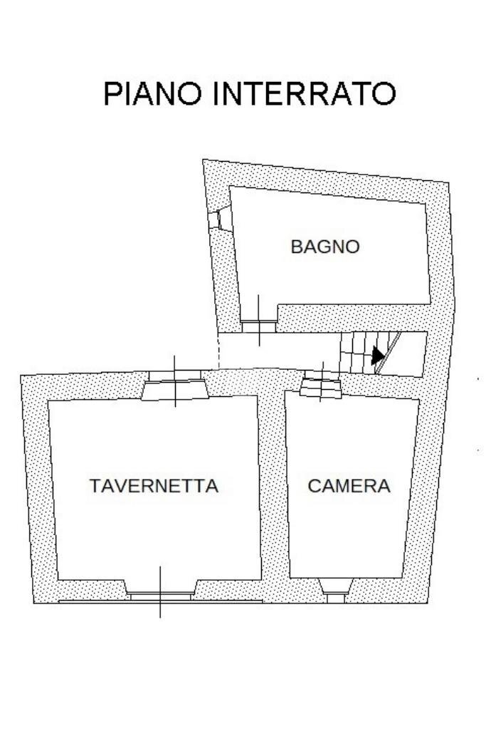 Independent house Borgata Perot Inferiore, Melle - floor plans 1