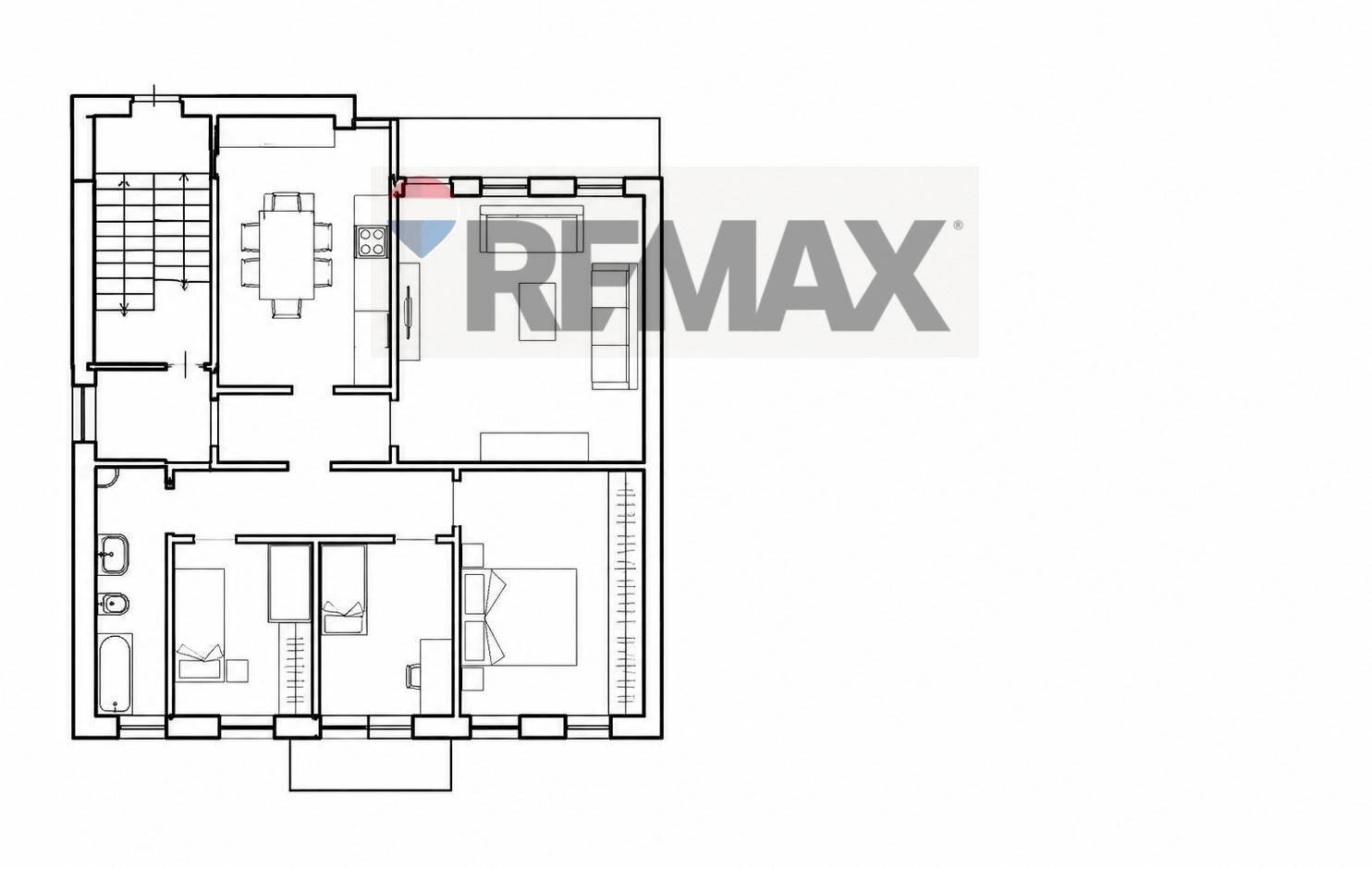 Pianta 2D - Apartment PIAZZA MAZZINI
 
18, Asiago - floor plans 1