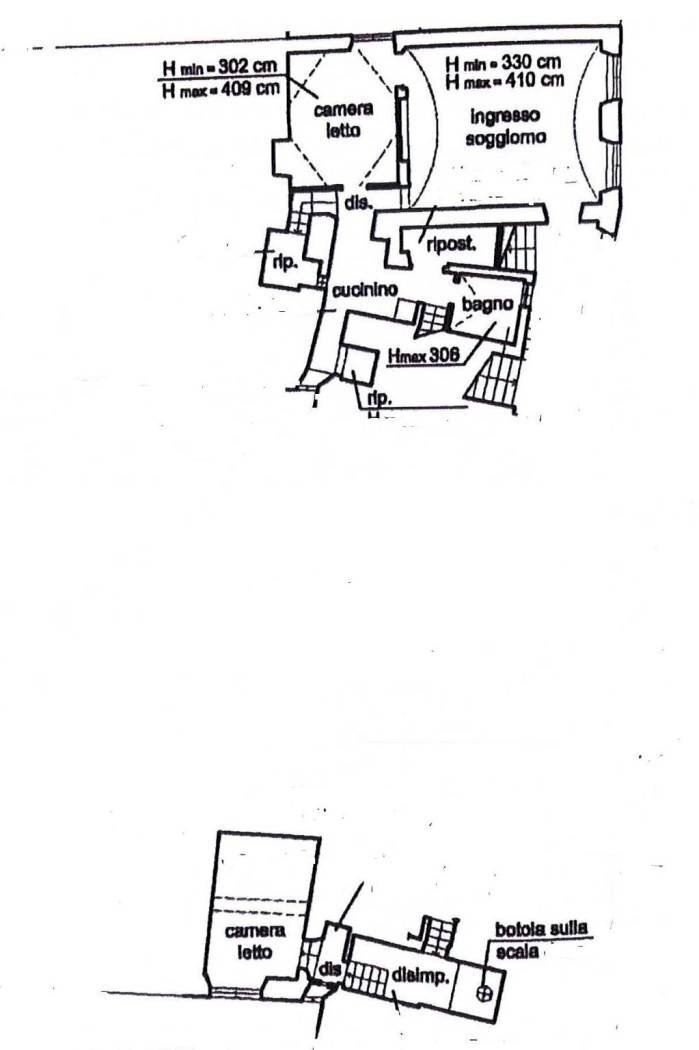 Appartamento piazza delle Vigne, Genova (zona Centro Storico) - planimetria 1