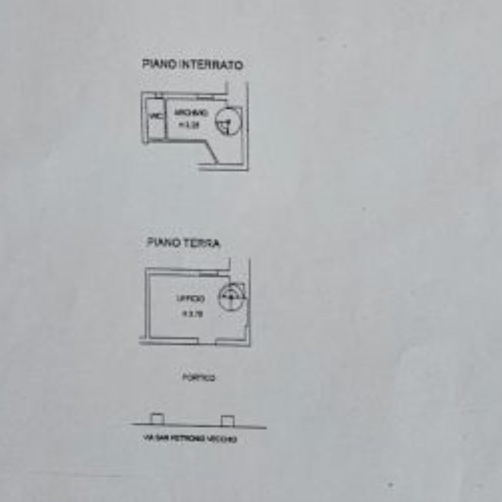 Office Via San Petronio Vecchio, 48, Bologna (neighborhood Centro Storico) - floor plans 1