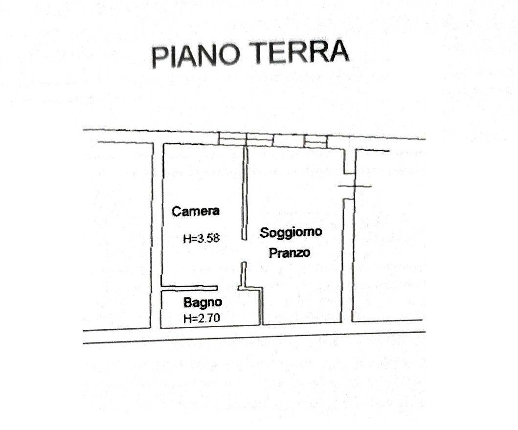 Two-room apartment via ZANOLINI, 12, Bologna (neighborhood Massarenti) - floor plans 1