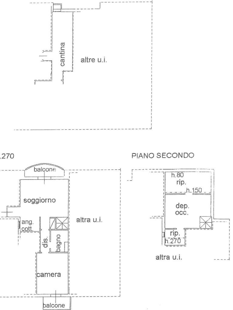 Trilocale Via Giovanni Amendola, Castel Bolognese - planimetria 1