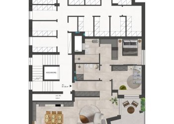Three-room apartment viale della vittoria 37, 37, Gabicce Mare - photo 11