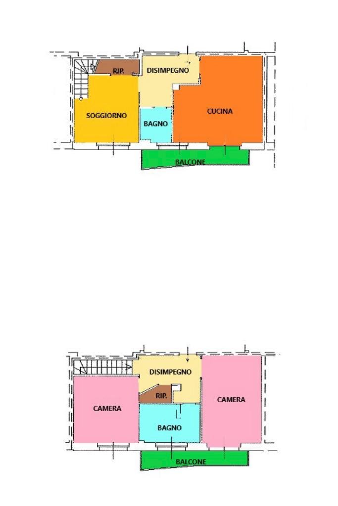 Quadrilocale Corso Carlo Marx, Alessandria - planimetria 1