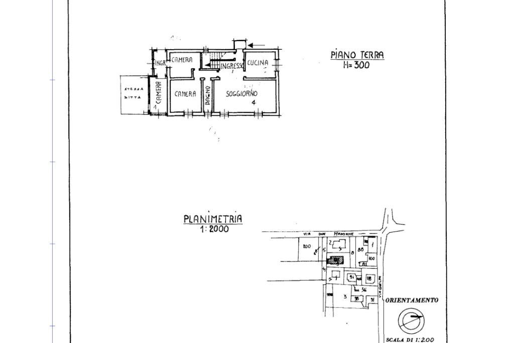 Appartamento Via Stradelli Guelfi, Bologna - planimetria 1