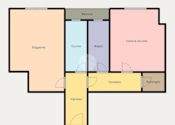 Three-room apartment Via Liberazione, Peschiera Borromeo - photo 15
