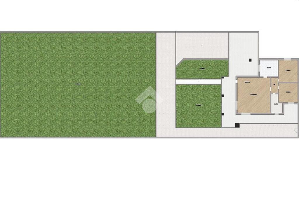 Villa a Schiera Via Don Luigi Repetti, Rescaldina - planimetria 1