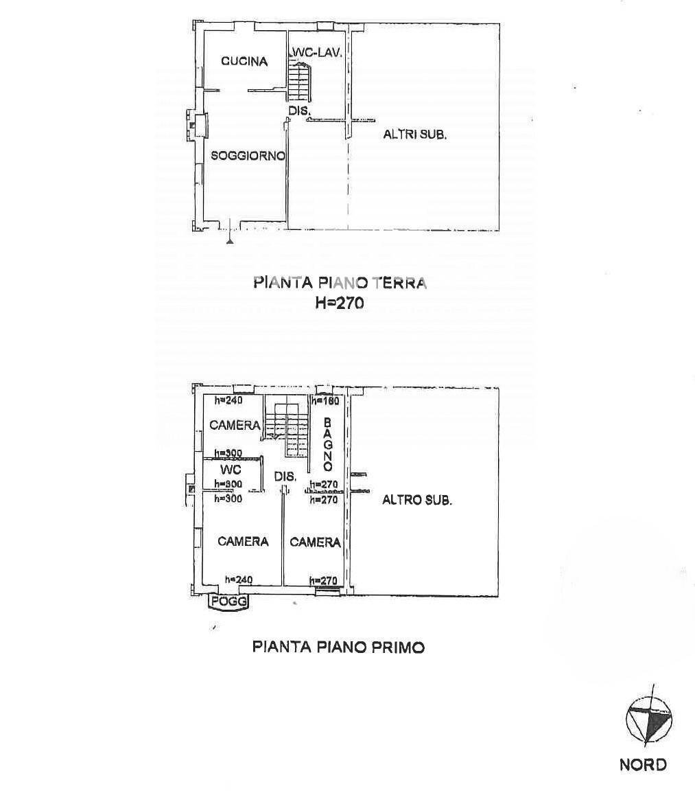 Foto 27 - Casa semi indipendente Via Divisione Alpina Tridentina, Zero Branco - planimetria 1
