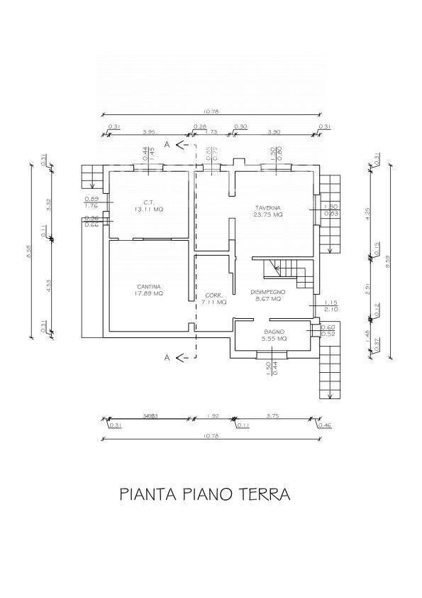 Foto 23 - Independent house Via Guizza, Conegliano - floor plans 1