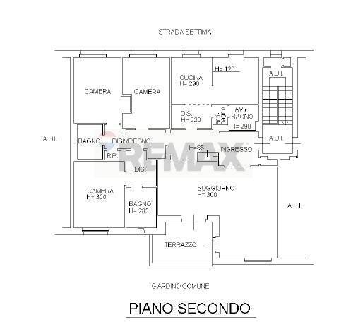 Pianta 2D - Four-room apartment Settima strada
 
12, Segrate - floor plans 1