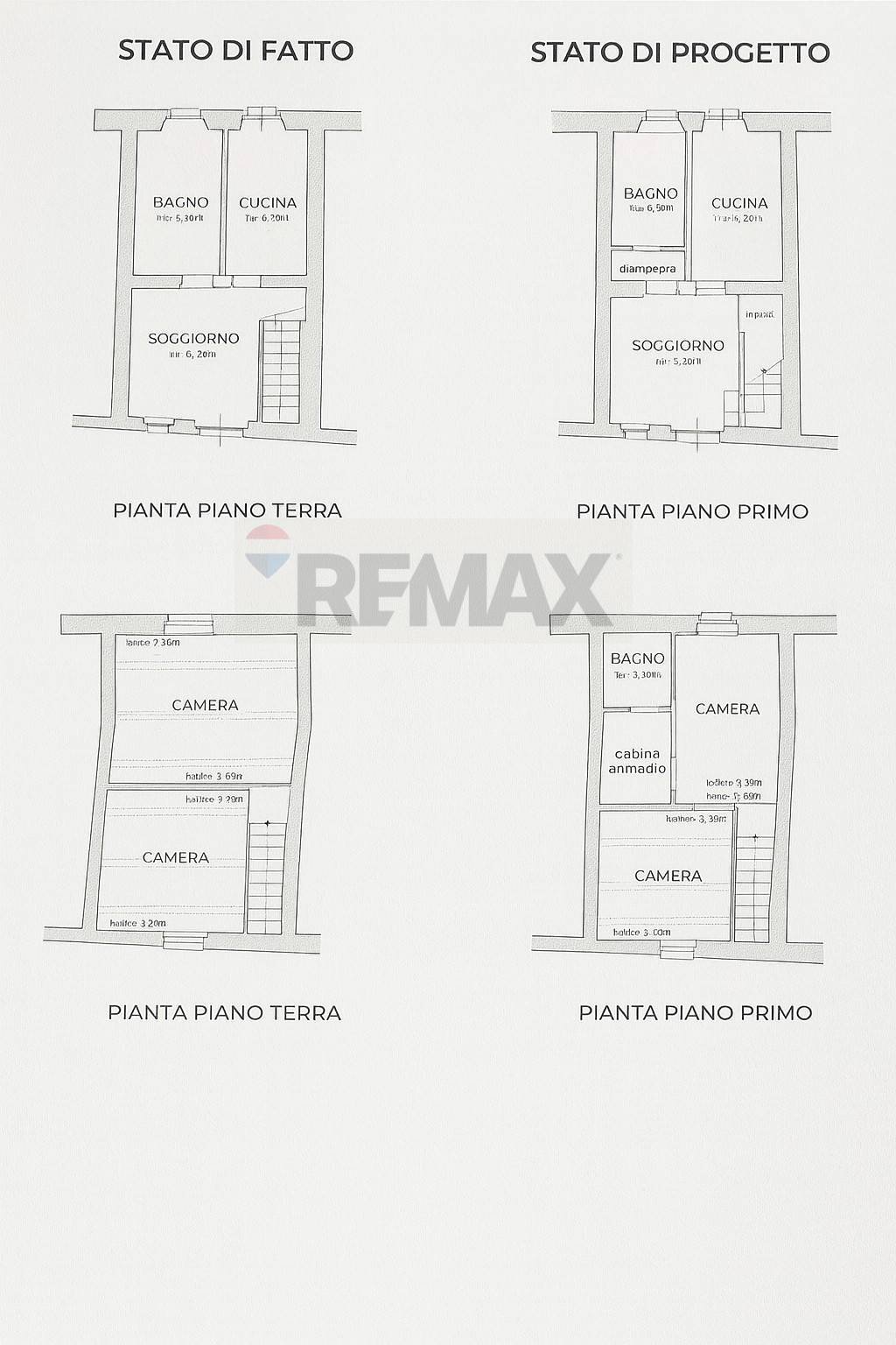 Pianta 2D - Casa indipendente Senigallia - planimetria 1