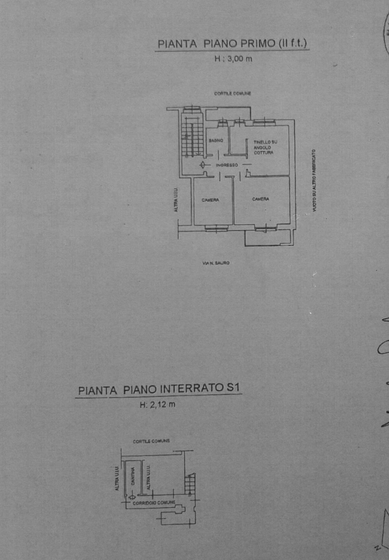 Foto 18 - Appartamento VIA  SAURO
 
54, Grugliasco - planimetria 1