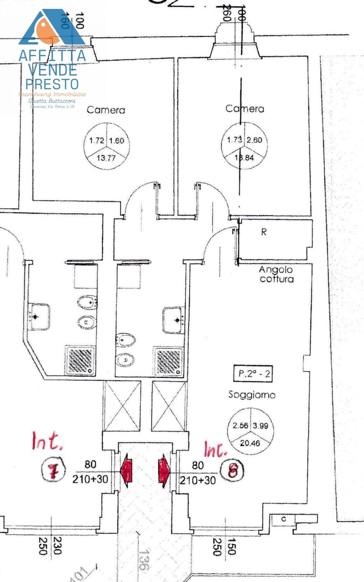 Foto 11 - Three-room apartment Via torino
 
51, Chivasso - floor plans 1