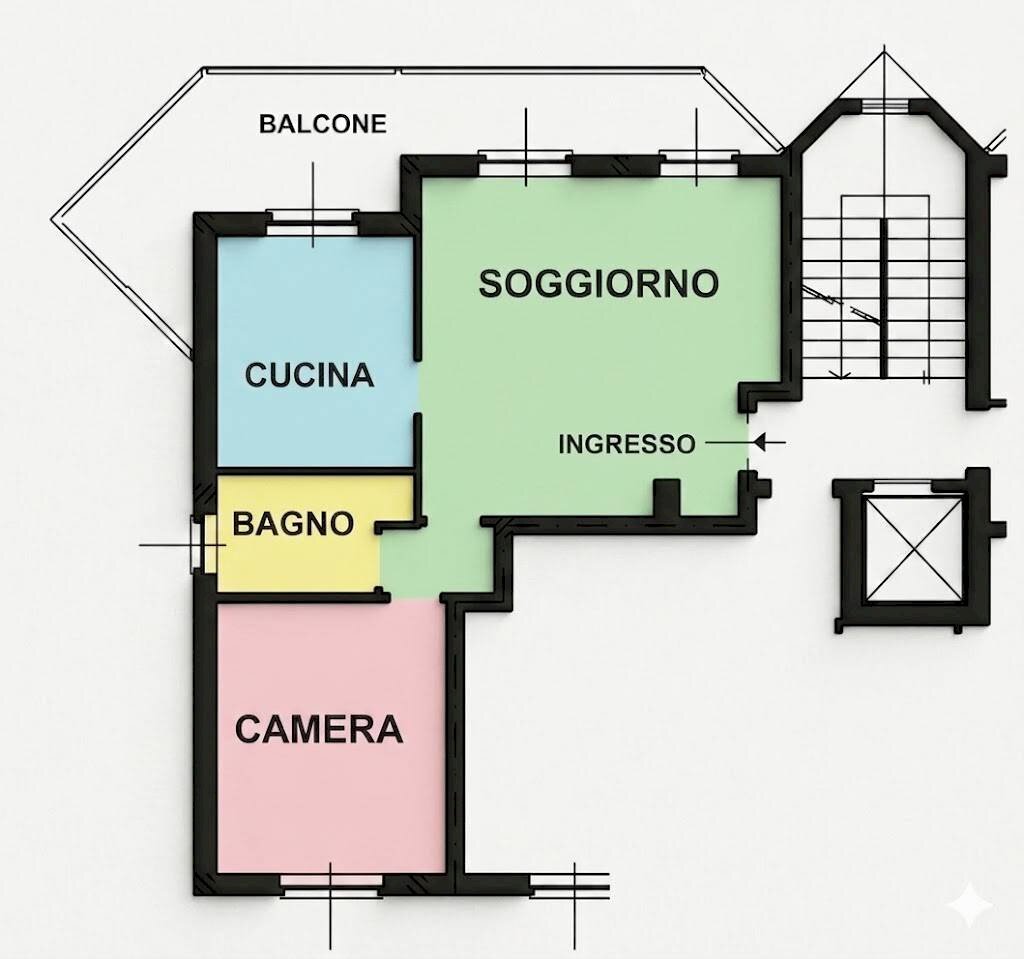 Foto 2 - Two-room apartment via Respighi
9, Gorgonzola - photo 2