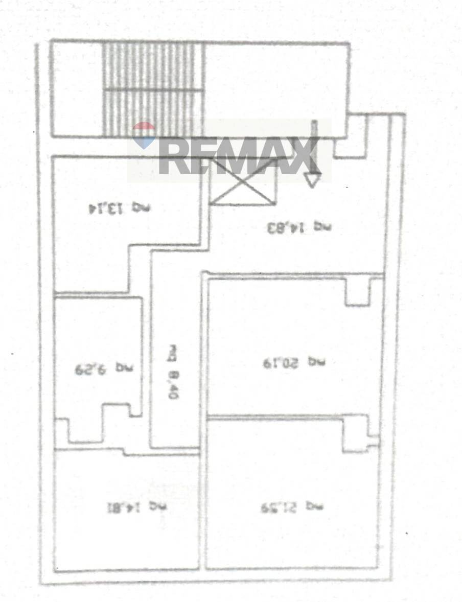 Pianta 2D - Four-room apartment Piazzale dalla chiesa
 
15, Parma - floor plans 1