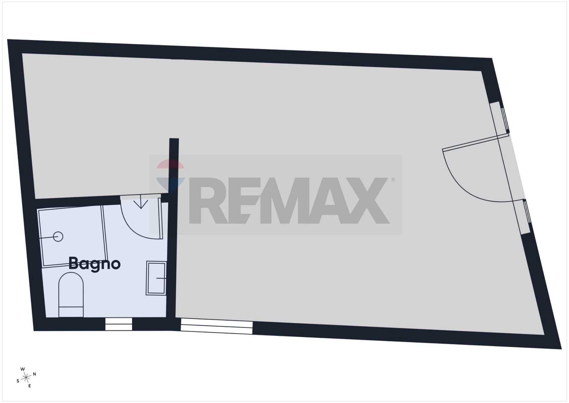 Pianta 2D - One-room apartment via cavallotti
 
5, Campagnano di Roma - floor plans 1