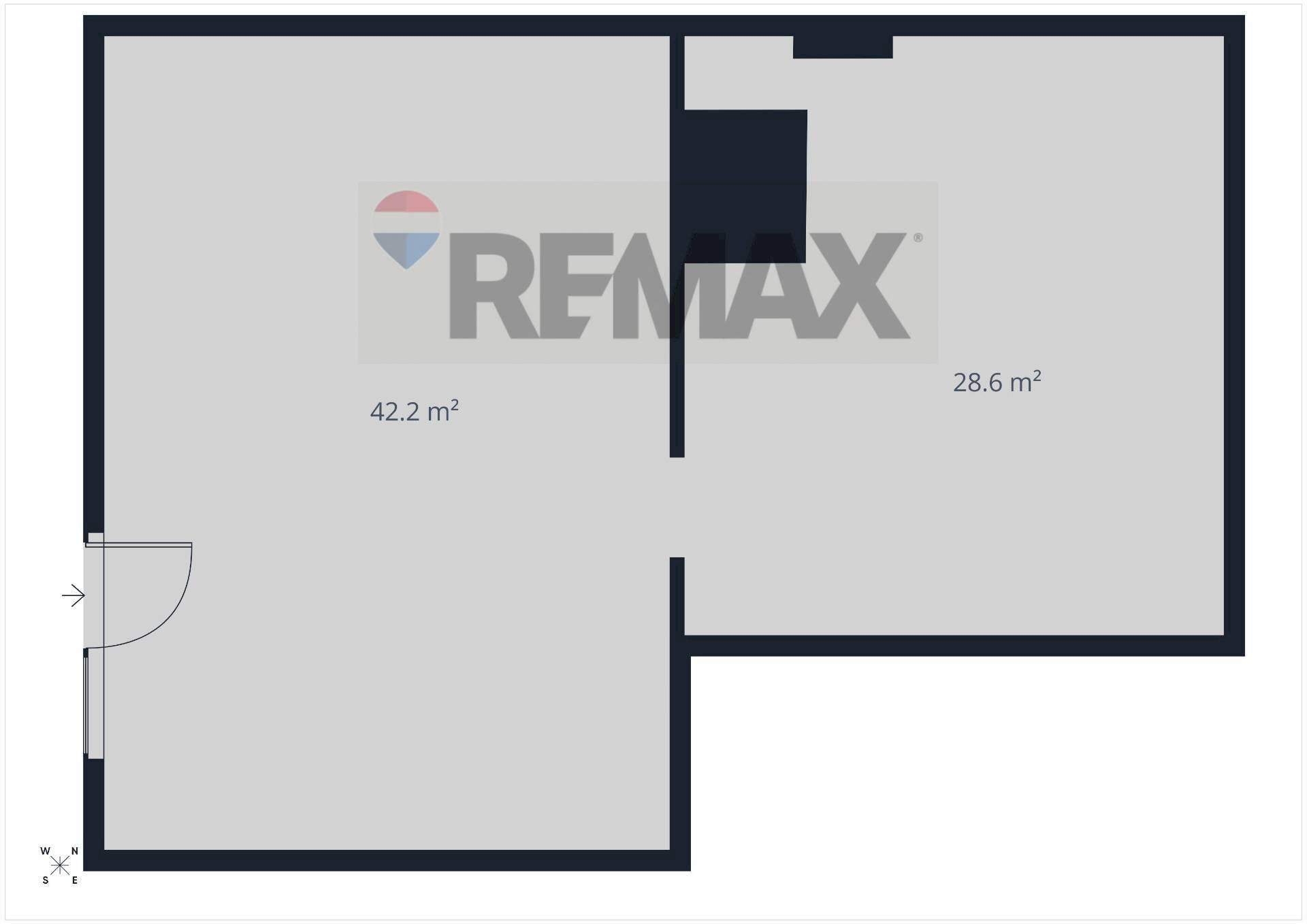 Pianta 2D - Commercial Premises Roma - floor plans 1