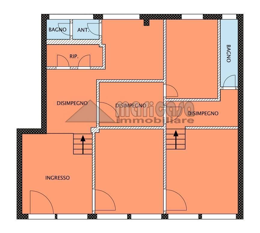Foto 10 - Office via Cattaneo, Ferrara - floor plans 1