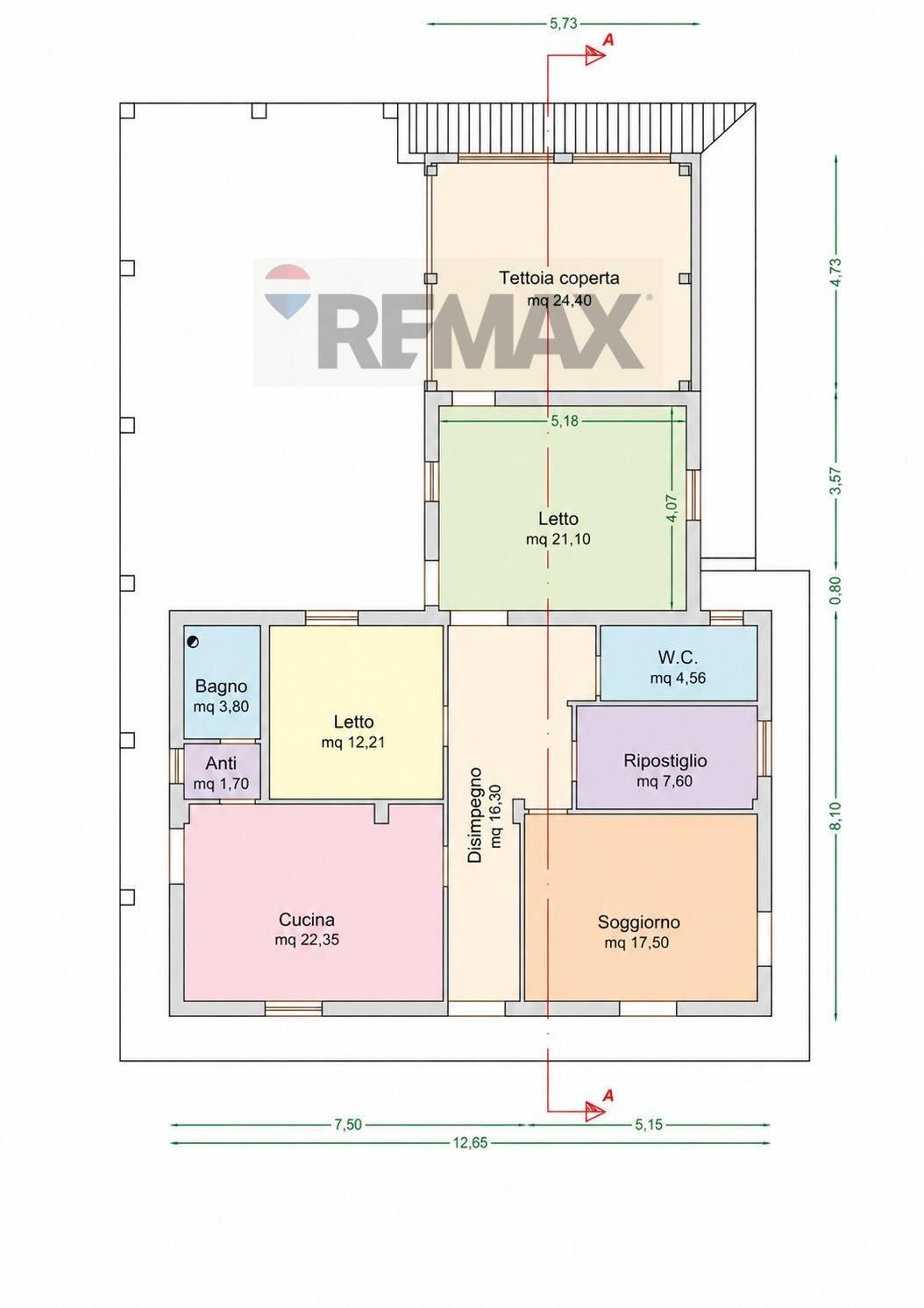 Pianta 2D - Villa Contrada Pizzilli Catanzarello, Modica - floor plans 1