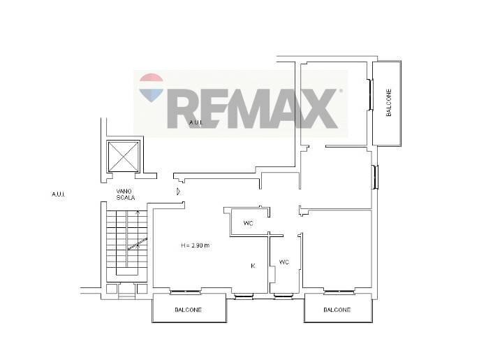 Pianta 2D - Four-room apartment via Cantù
 
5, Gallarate - floor plans 1