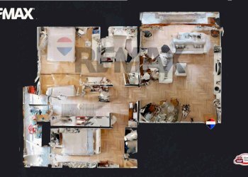Pianta 3D - Three-room apartment Residenza Lago, Basiglio - photo 25