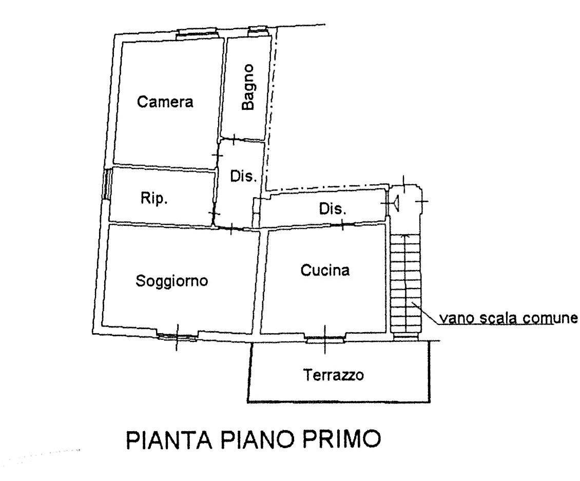 Foto 19 - Appartamento Via Europa
 
7, Magherno - planimetria 1