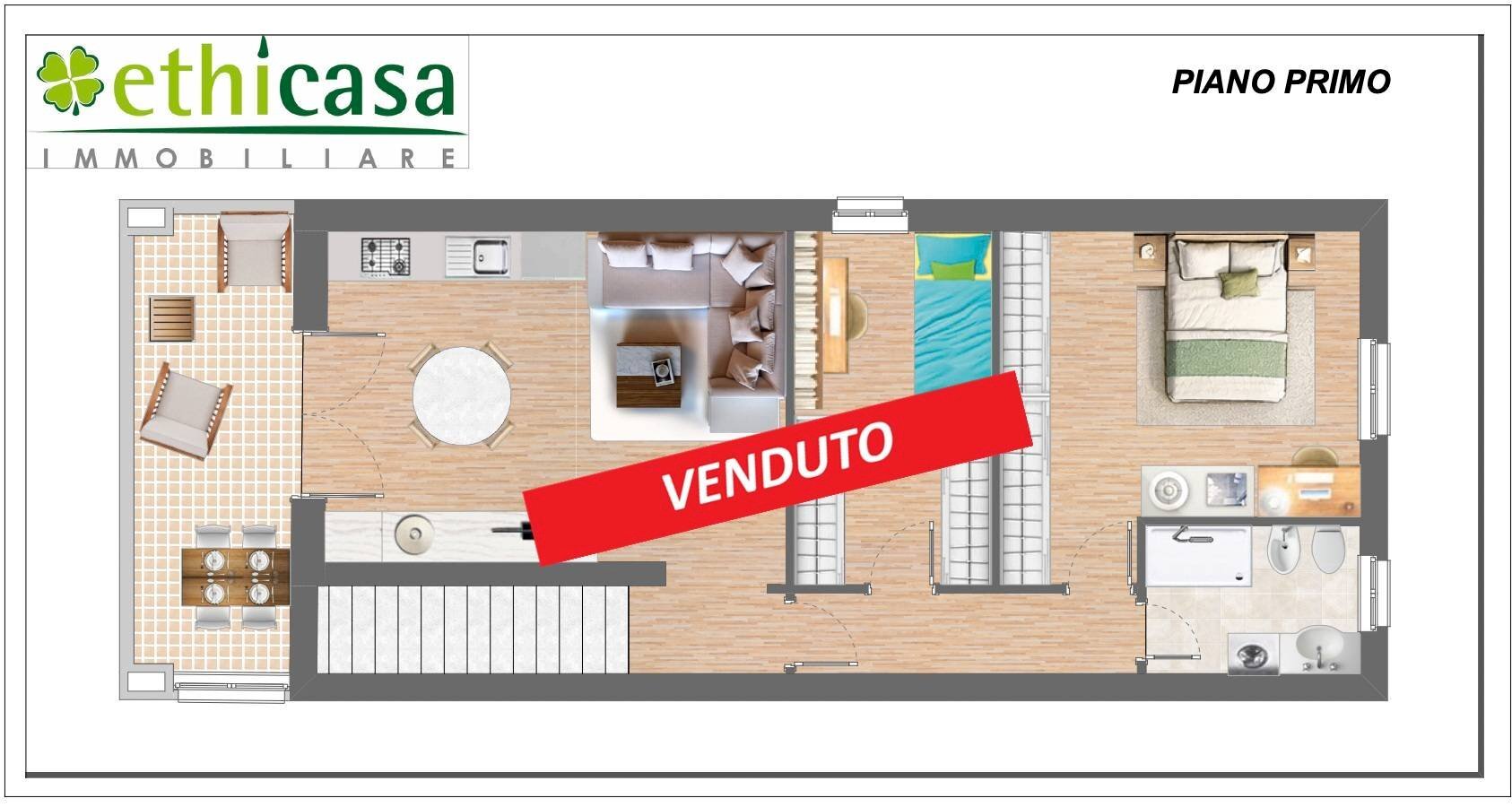 Foto 1 - Three-room apartment Via Madre Teresa di Calcutta, Verdellino - photo 1