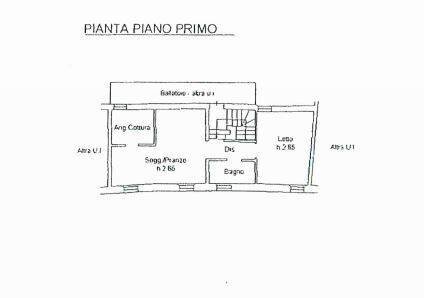 Foto 12 - Three-room apartment Via Muzzina, Ferrara - floor plans 1
