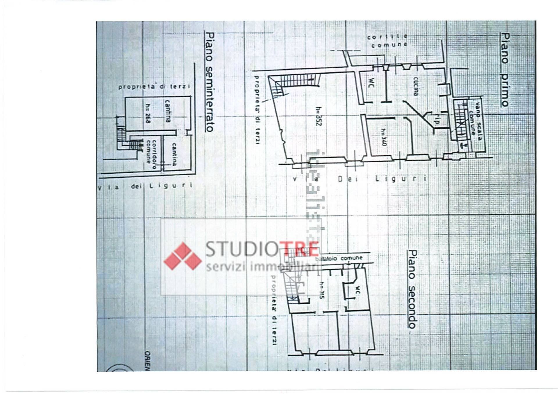 Foto 33 - Four-room apartment Via Dei Liguri
 
1, Pavia - floor plans 1