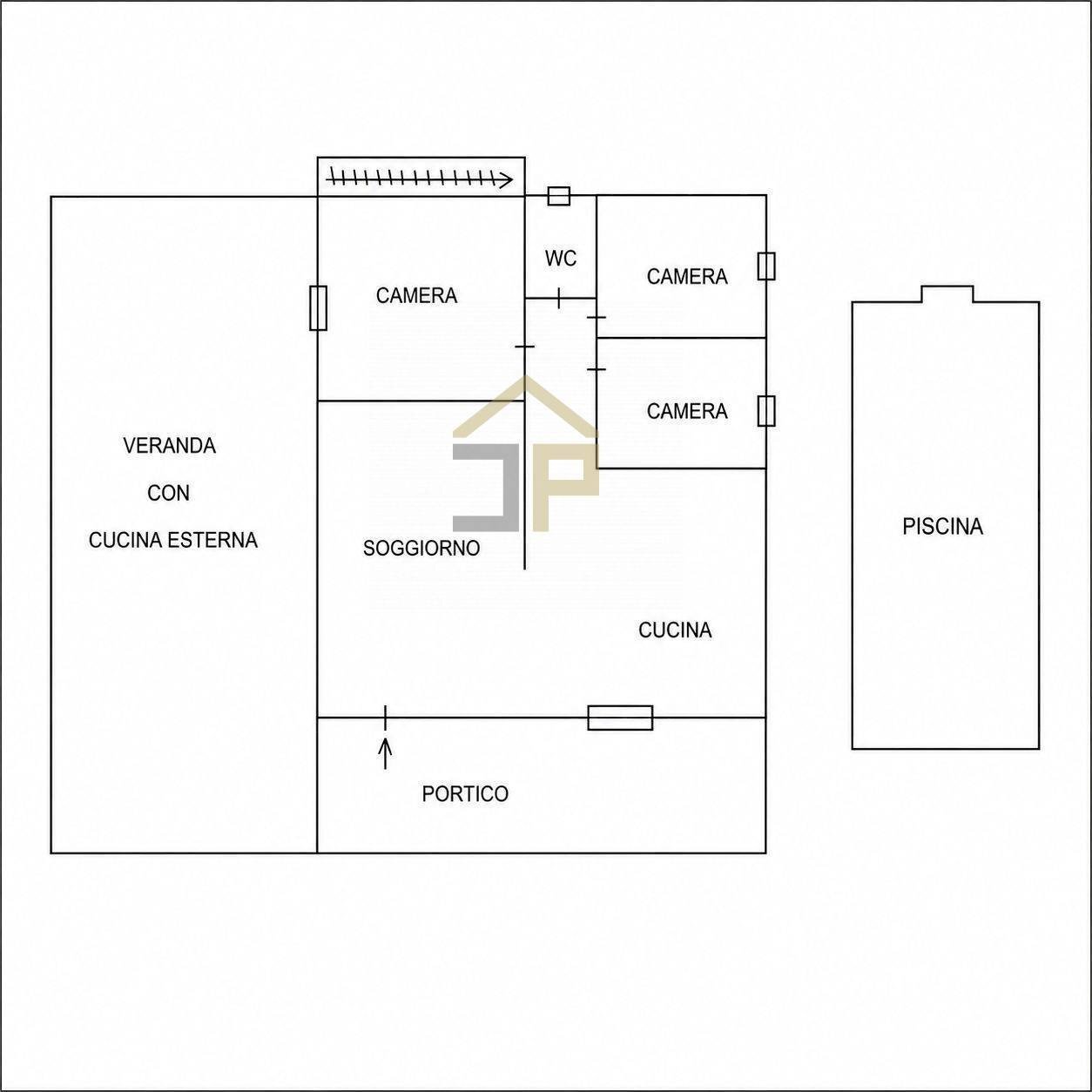 Foto 39 - Villa Contrada Cicala, Partinico - floor plans 1