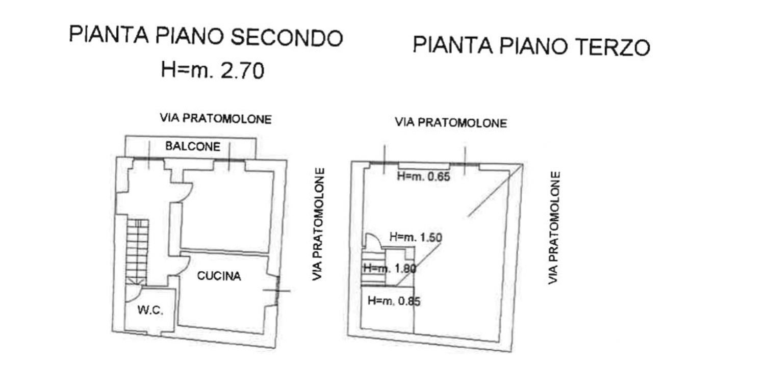 planimetria - Independent house Pratomolone
 
48, Erve - floor plans 1