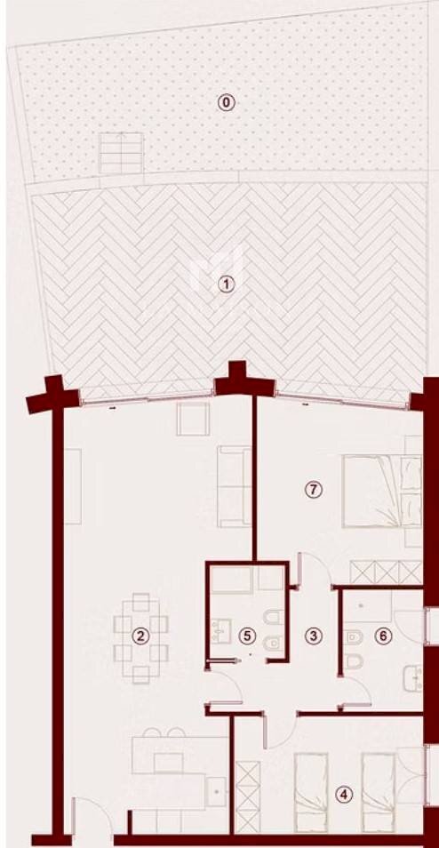 Foto 11 - Three-room apartment Lungomare nord, Termoli - floor plans 1
