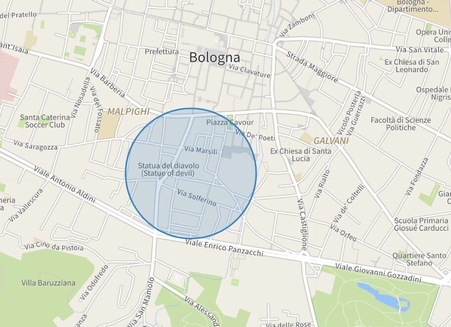 MAPPA - Appartamento Bologna (zona Centro Storico) - foto 2