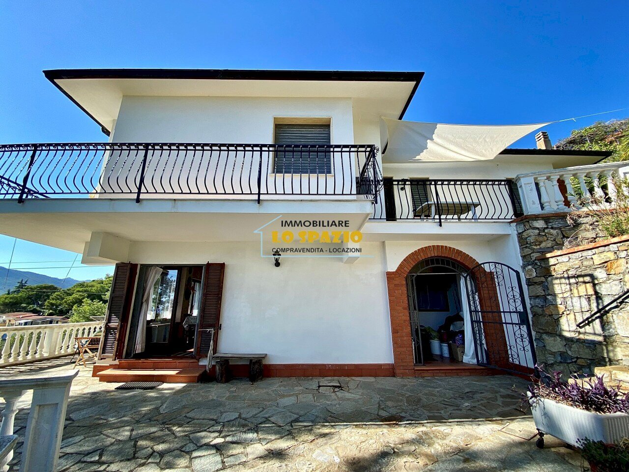 Trilocale in villa con vista mare - Three-room apartment Viale Olanda 12, Andora - photo 1