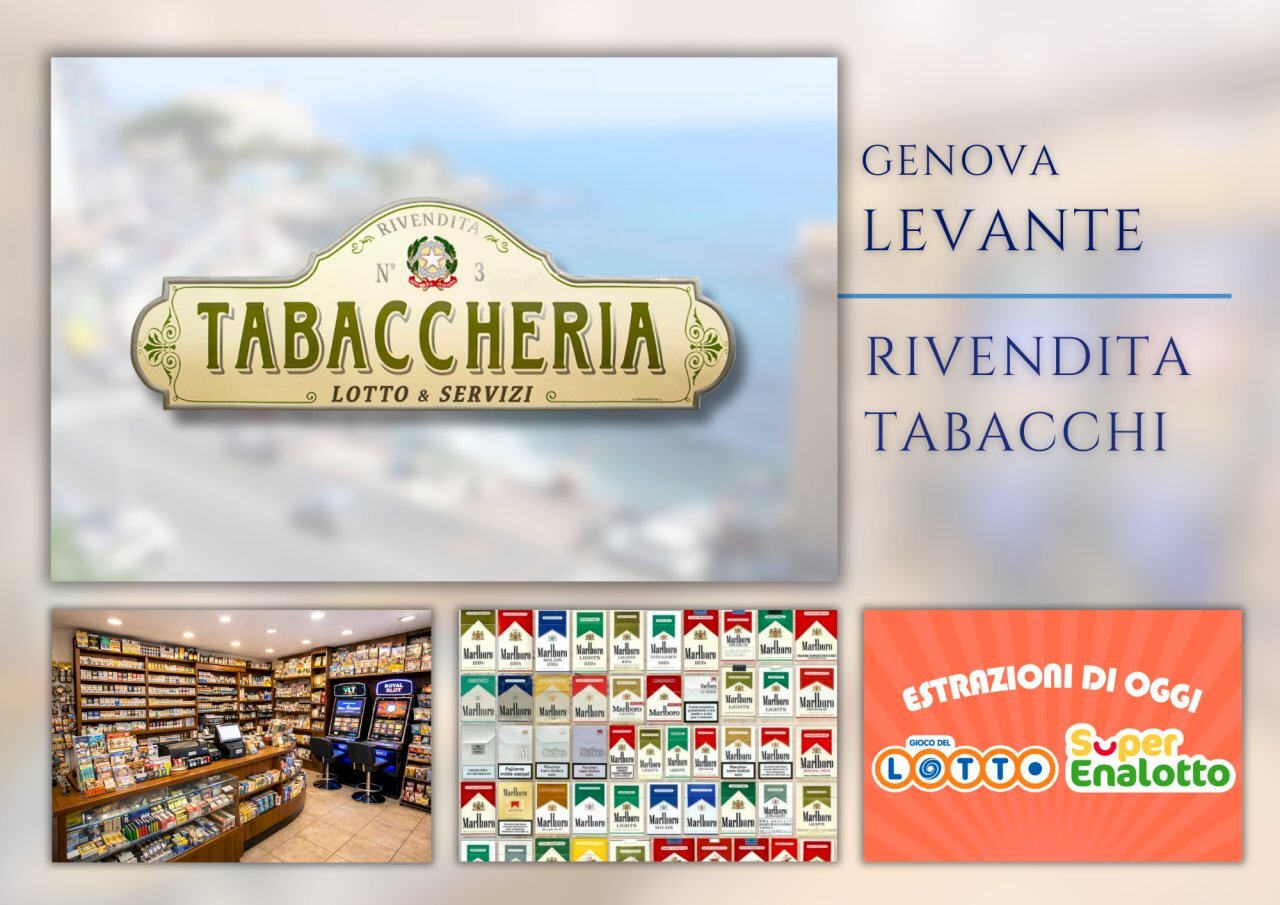TABACCHERIA THUMB.png - Tabaccheria frazione Quinto Al Mare, Genova - foto 1