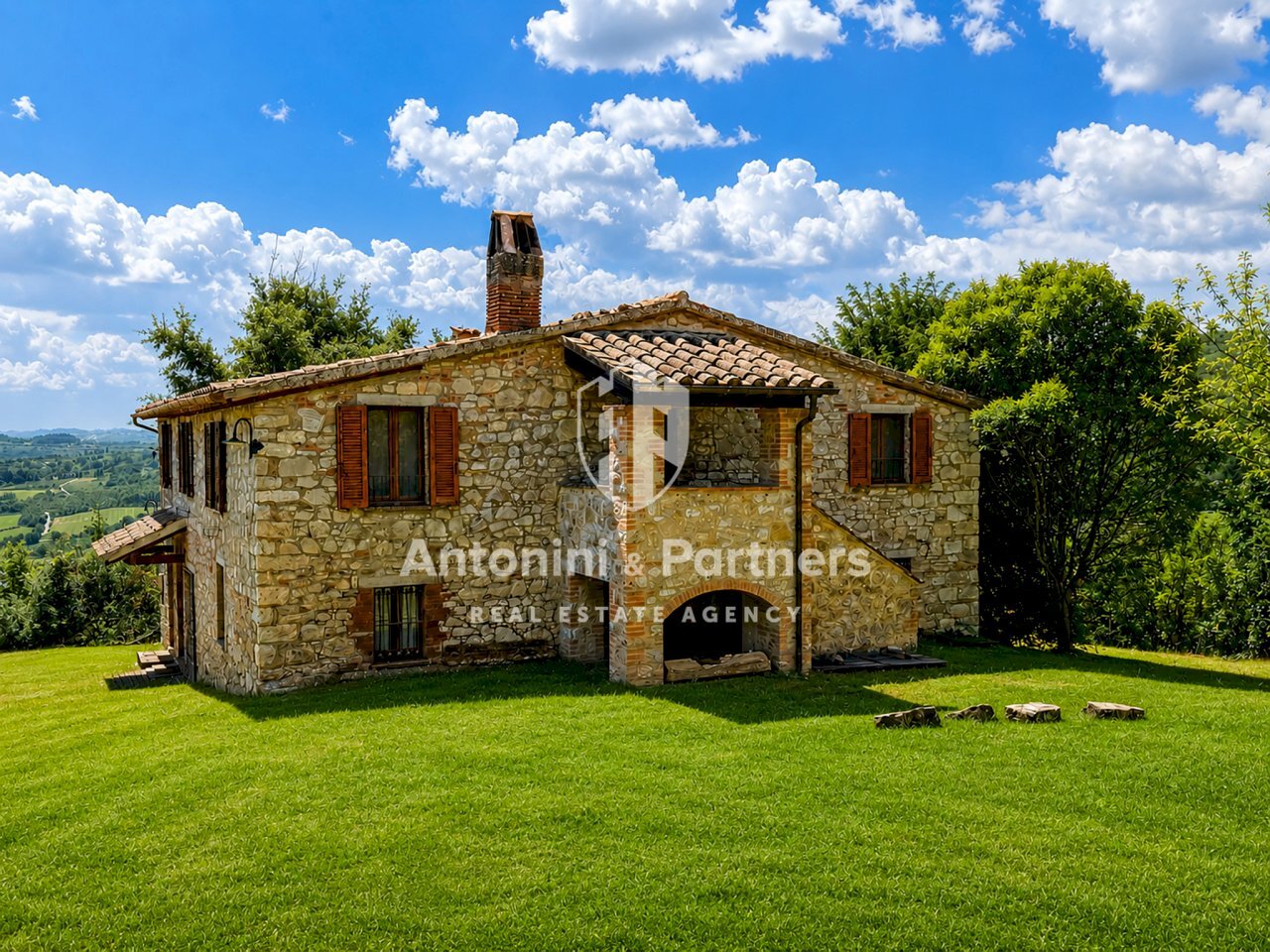casale poggio san quirico 3 - Casale Strada Provinciale 373, Monte Castello di Vibio - foto 1