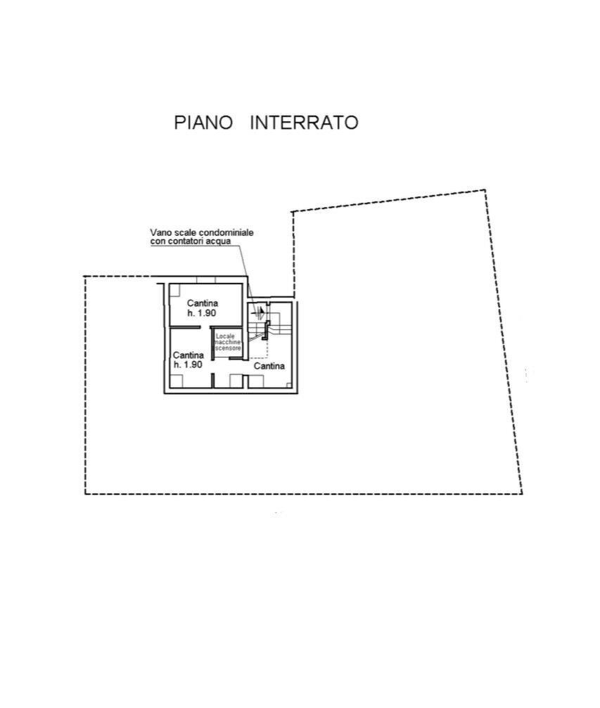 Planimetria sem - Appartamento Via Napoli, San Casciano in Val di Pesa - planimetria 1