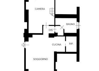 Two-room apartment Via degli Artisti, Torino (neighborhood Vanchiglia) - photo 17