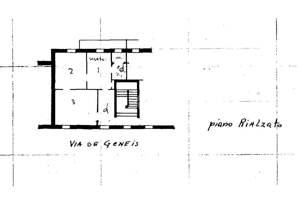 Quadrilocale Via Des Geneys, Pinerolo - planimetria 1