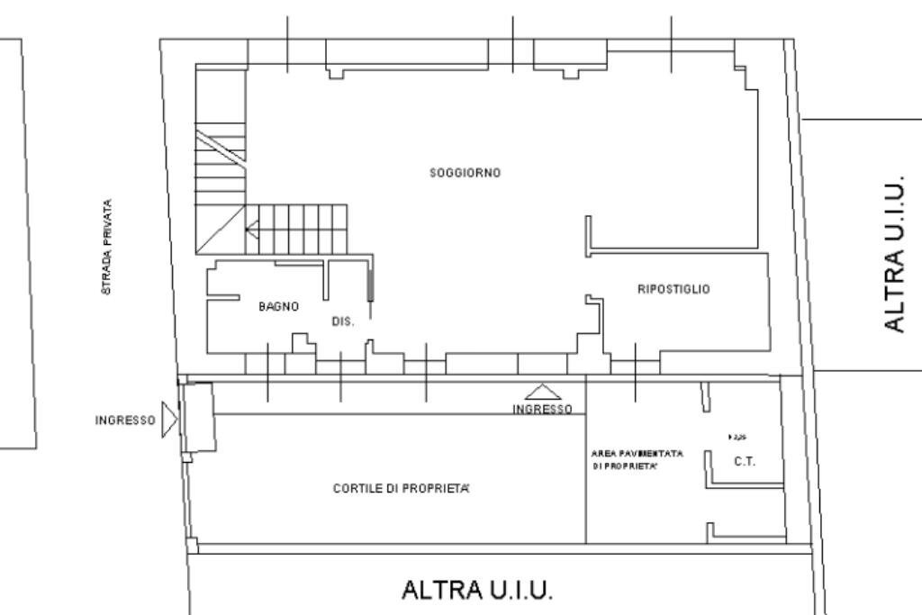 Semi-detached house Via Beccaria, None - floor plans 1